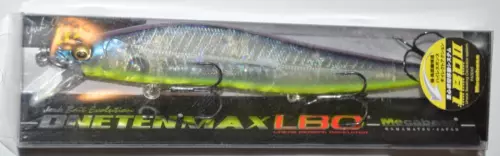 megabass ito vision 110 oneten LBO USA max 5.3" 3/4oz jerkbait elegy bone