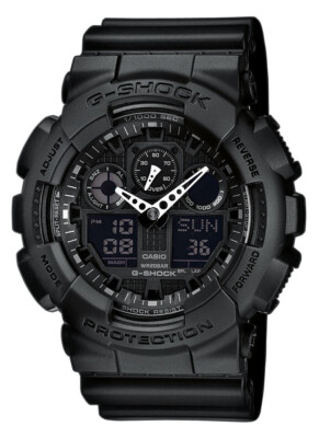 Casio G-Shock Uhr Oversized GA-100-1A1ER schwarz