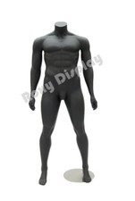 Male Fiberglass Plus size headless Mannequin #MD-PLUSMANBB