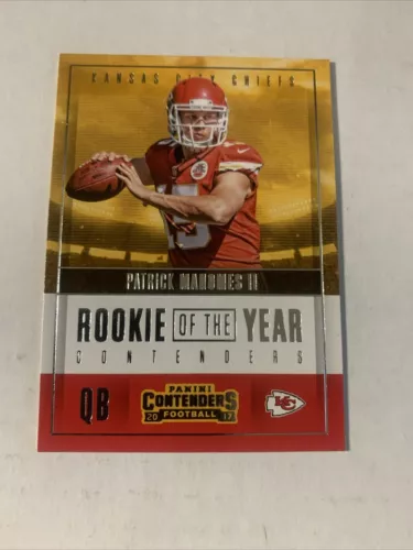 Rookie of the Year Contenders- #RY-3 -Patrick Mahomes II- (RC)- chiefs