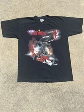 Vintage NHRA Winston Drag Racing Car T Shirt Size Large L Murina