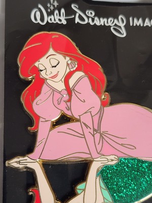 D23 Expo 2022 | LE 300 WDI MOG Reflections Pin: Ariel | Mickey