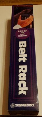 NOS New In Boxes Xtendables Belt Rack & Brass Plated Belt & Tie Rack 
