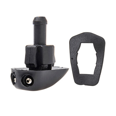 CarBole Universal Adjustable Windshield Wiper Nozzle Sprayer – 2Pcs, Black, OE Spec, Fits Audi BMW