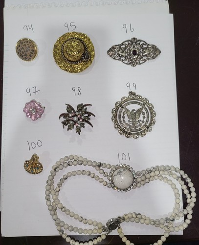 Vintage Costume Jewelry Lot of 4 - Picture 16 of 24