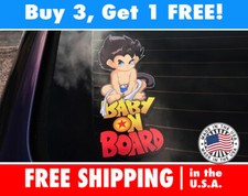 Baby Vegeta Baby on Board Bumper Sticker Dragon Ball Z Bumper Sticker Decal