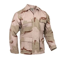 GI 3 Color Desert  BDU Shirt Nyco/Twill Genuine Issue