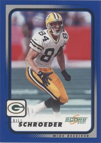 2001 Score Bill Schroeder #78