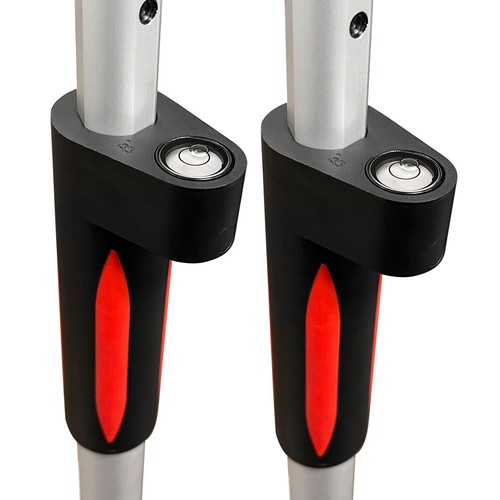 2PCS GLS12 Prism Telescopic pole For Swiss Type Total Station - Picture 2 of 5