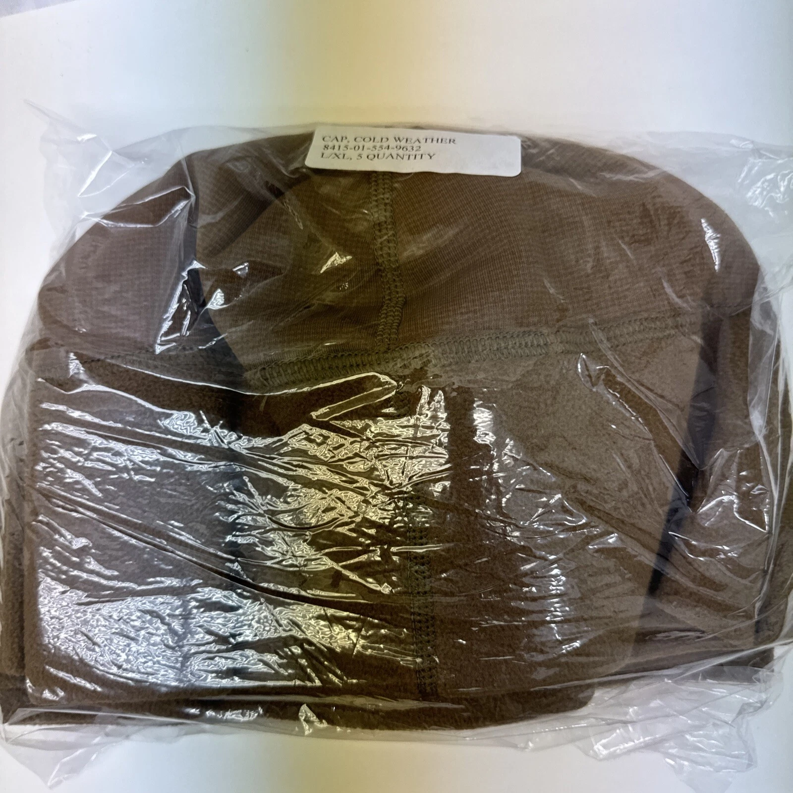 5 Pack Genuine Polartec USMC Coyote Brown Micro Fleece Cap Hat L/XL Beanie
Opens in a new window or