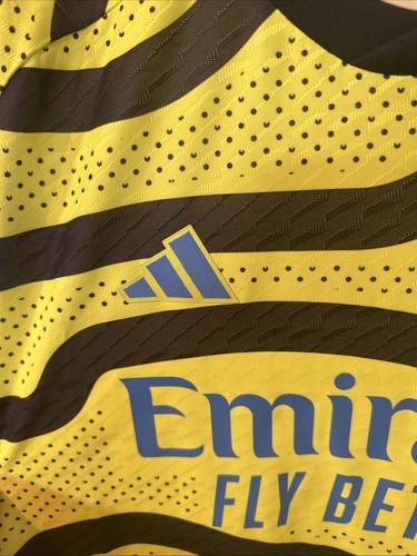 Arsenal 2023 / 2024 Away Shirt Adidas Authentic Player Version BNIB RRP £110 S - Picture 5 of 11