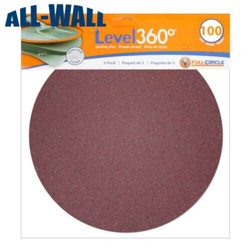 Radius 360 Drywall Sanding Discs, 9" 100-Grit (25 Pack) Fits PC 7800 *NEW* - Picture 1 of 4