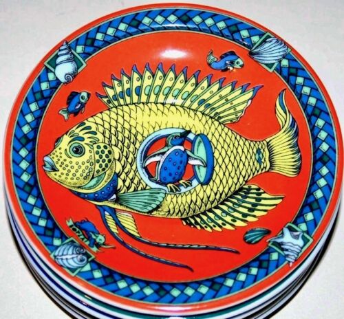 WANDA Fisch Bopla Porzellan Unterteller 13cm zur Espressotasse - Bild 5 von 7