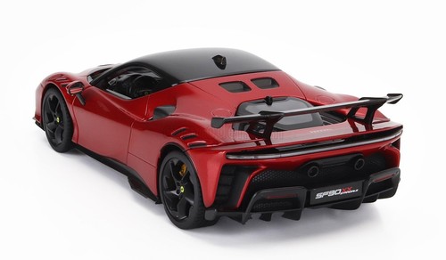 MODELLINO AUTO STATICO BURAGO FERRARI SF90XX STRADALE 2024 ROSSO SCALA 1/18 - Foto 6 di 12