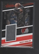 NOAH VONLEH 2017-18 ABSOLUTE MEMORABILIA PREGAME MATERALS WARM-UP #PG-NVL /199