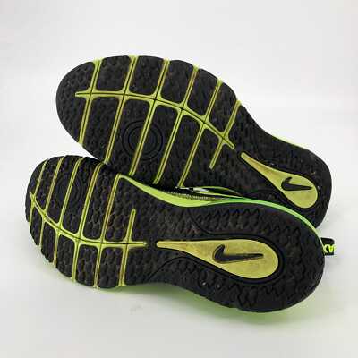 Nike Black-Green Athletic Shoes | Classic Lace-Up Style | eBay display picture 1