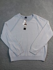 Men's casual V- Neck Pullover Sweater 100 Cotton XL