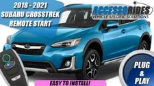 Fits: 2018 - 2022 SUBARU CROSSTREK PUSH REMOTE START PLUG AND PLAY STARTER