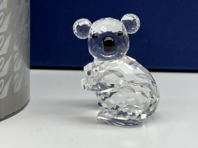 Swarovski Figur 014366 Koala Bär ( Groß ) Mutter 4,5 cm. Mit Ovp & Zertifikat. 