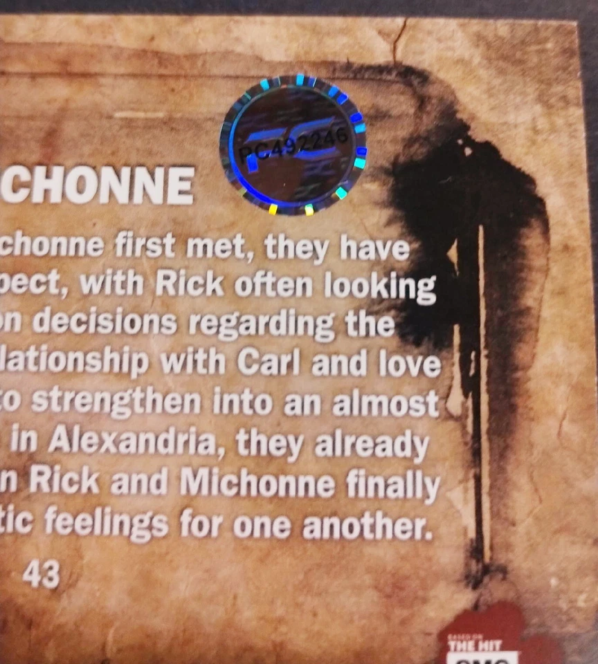 Autograph Danai Gurira, Michonne, (TWD) Trading Card W/COA - Image 3 of 4