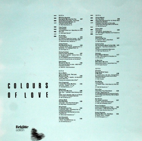 12" Vinyl - COLOURS OF LOVE Brigitte edition - Bild 2 von 13