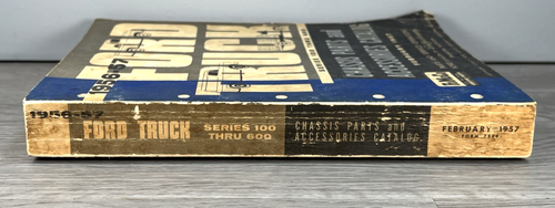 Vtg 1956-1957 Ford Truck Chassis Parts and Accessories Catalog Feb 1957 FoMoCo - Picture 3 of 7