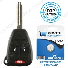 For 2007 - 2016 Jeep Patriot Compass Remote Head Key - OHT692427AA OHT692713AA