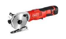 Cordless Electric Rotary Fabric Cutter, Multi-layer Electric Fabric Scissors ...