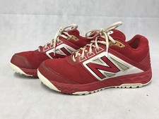 New Balance T3000TR4 Low Turf Baseball Shoes Red/White Size 7.5 D