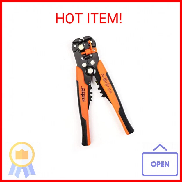 HORUSDY Wire Stripping Tool Self adjusting 8