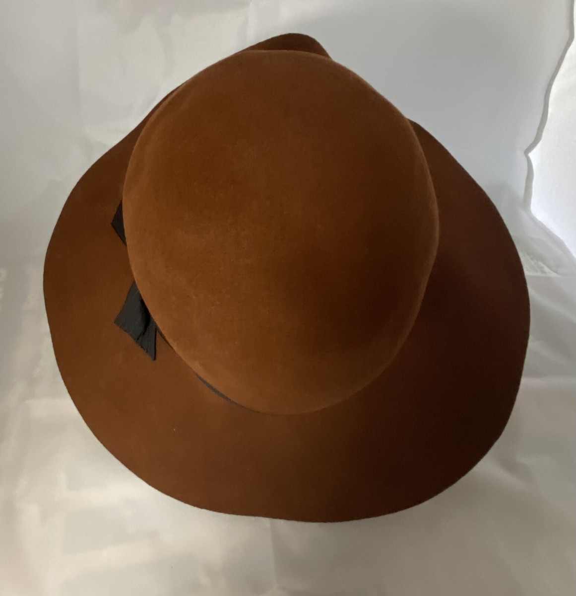 Goorin Bros Fancy Brown 100% Wool 3 1/2 display picture 1