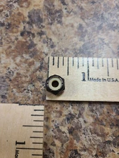 (10 Pack)  18-8 SS Nylon-Insert Locknut Black-Oxide, 12-28 Thread Size