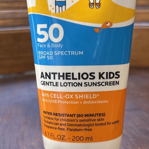 La Roche-Posay - Body Anthelios Kids Gentle Lotion - SPF50 6.7oz-EXP 09/2025 - Picture 2 of 7