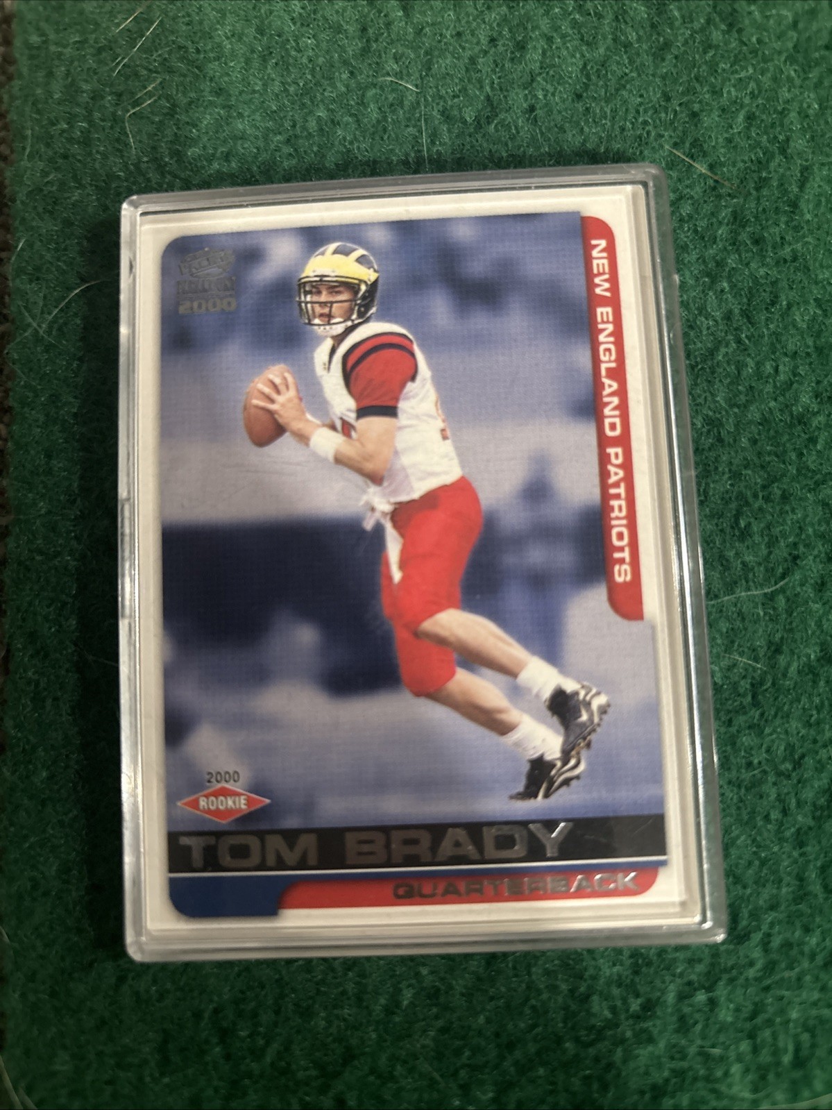Tom Brady 2000 Pacific Paramount #138 Base Price Guide