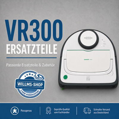 Vorwerk VR 300 VR300 Ersatzteile Motor Lidar Behälter Platine Rad Akku Sensor