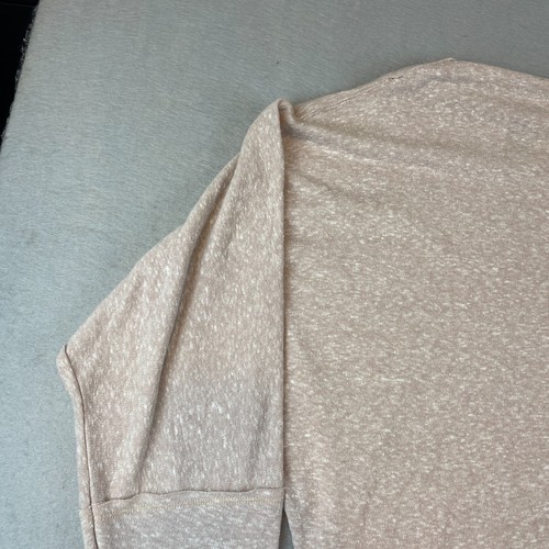 We the Free Damen Gr. L Pullover hellbraun meliert Wasserfallausschnitt - Bild 3 von 12