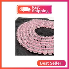 ABCGEMS Madagascan Rose Quartz Beads Advanced Star Incision Technique for Optim