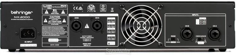 Behringer NX3000 3000W 2-channel Power Amplifier - Image 2 of 4