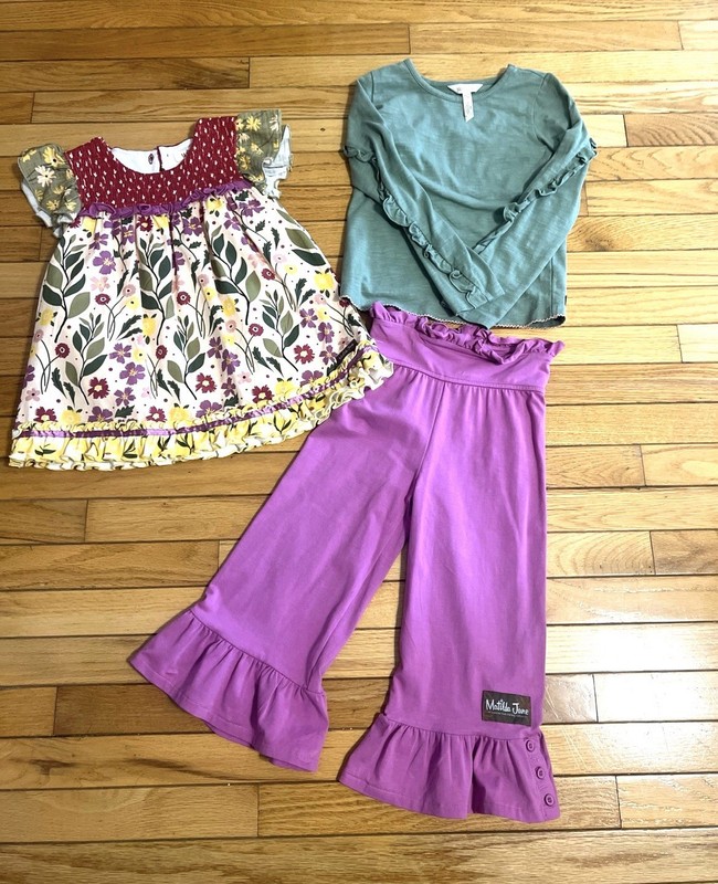 Girls NWOT Matilda Jane Fall/autum Set …size 6