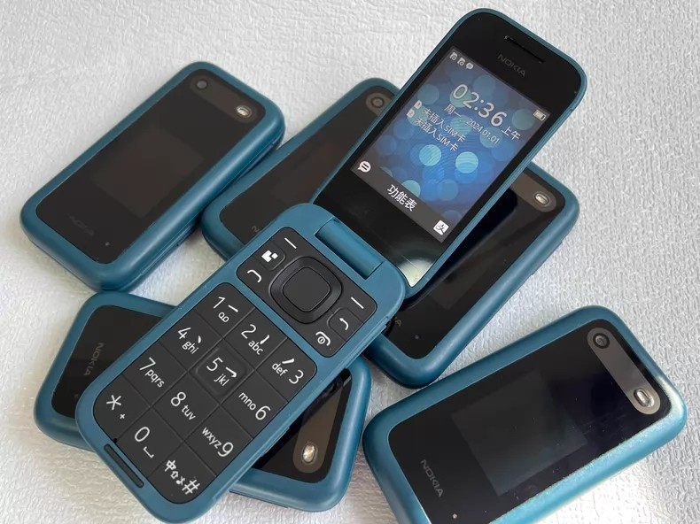 Nokia 2660 Flip - 128 MB - Blue (Unlocked) for sale online | eBay