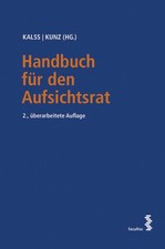 Handbuch für den Aufsichtsrat Susanne Kalss