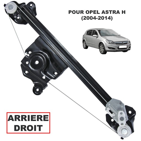 Mechanismus Fenster-Regler Hintere Recht Ohne Motor FüR Opel Astra H 140309-image
