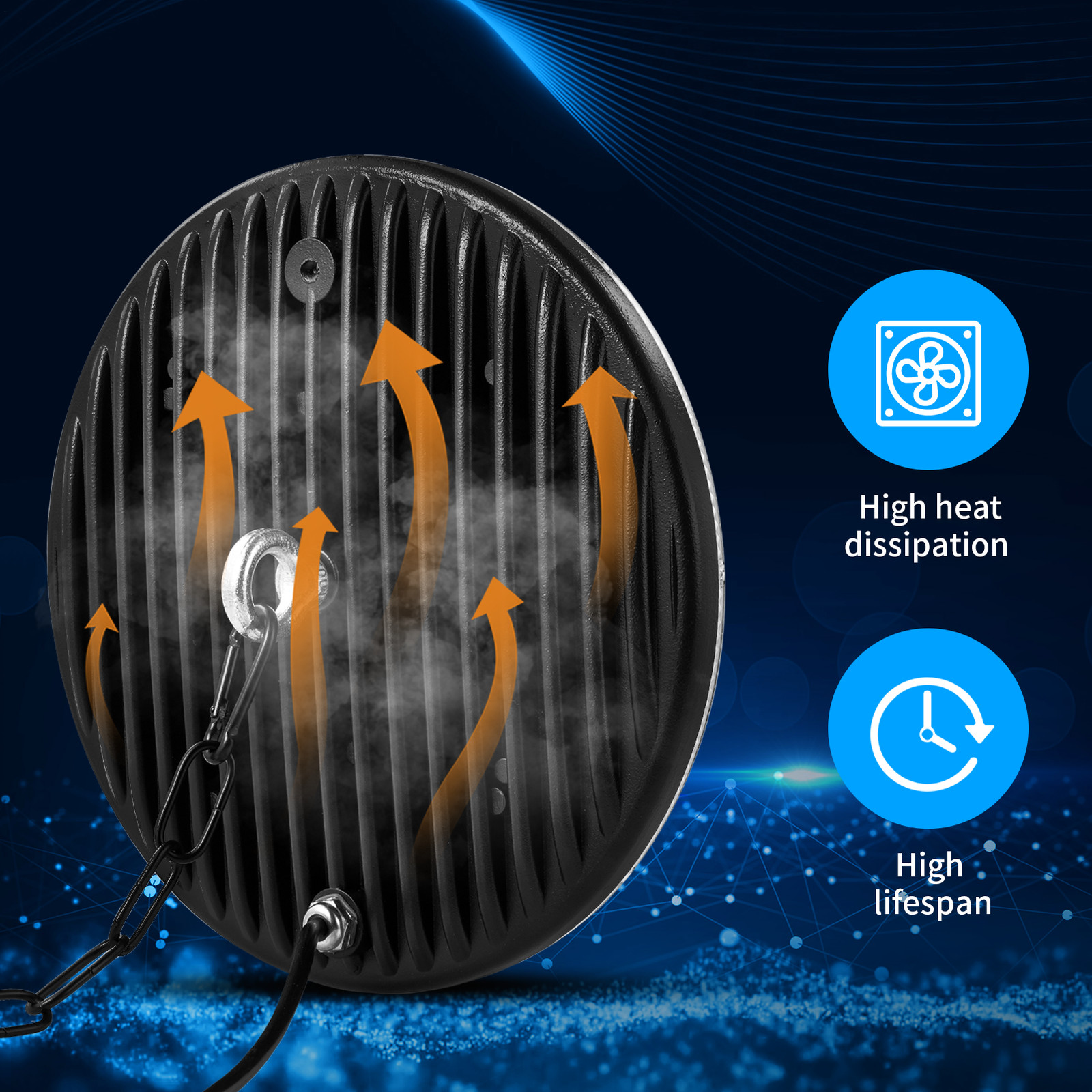 20 Pack 800W UFO LED High Bay Light Warehouse Industrial LED Shop Light Fixture