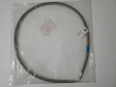 SWAGELOK SS-XT4TA4TA4-48 Fiber Braid Hose, 1/4'' Tube Adapter Ends, 48'' long