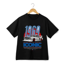 1969 Iconic Car Graphic T-Shirt - JDM Classic Skyline Racing Streetwear Tee