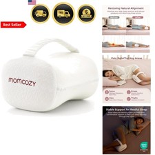 Knee Pillow for Side Sleepers Memory Foam Support Spine Alignment Hip Back Pa...