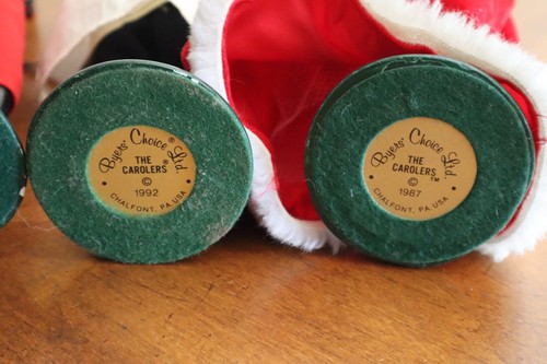 BROKEN* Byers Choice The Carolers Lot All Damaged Incomplete Santa Claus Baker - Picture 14 of 15