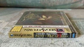 Panzer Dragoon II Zwei Sega Saturn Japan Import NTSC-J 1996 GS-9049 NEW SEALED!