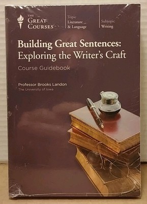 Building Great Sentences : Exploring the Writer's Craft - 4 DVDs w/ Guidebook