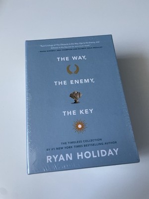 Ryan Holiday Box Set / Obstacle is the Way / Ego is Enemy / Stillness is Key